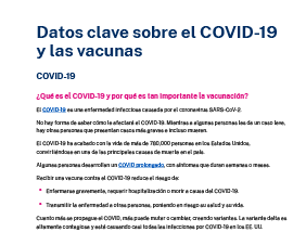 Facts About COVID-19 and the Vaccines — ASL