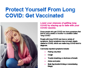 Protect Yourself From Long COVID: Get Vaccinated